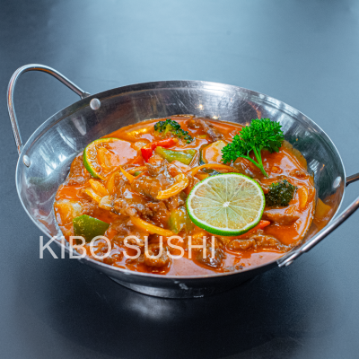 au curry rouge épicé